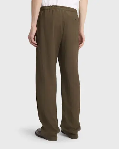The Row Men's Ari Wool Wide-Leg Drawstring Pants | Thumbnail 7 The Row Men's Ari Wool Wide-Leg Drawstring Pants | Thumbnail 7