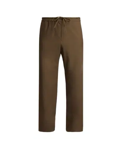 The Row Men's Ari Wool Wide-Leg Drawstring Pants | Thumbnail 1 The Row Men's Ari Wool Wide-Leg Drawstring Pants | Thumbnail 1