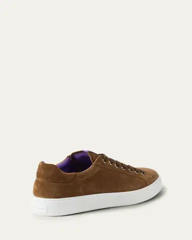 Ralph Lauren Purple Label Severn Calf-Suede Sneaker | Thumbnail 3 Ralph Lauren Purple Label Severn Calf-Suede Sneaker | Thumbnail 3