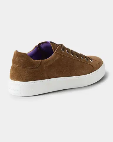 Ralph Lauren Purple Label Severn Calf-Suede Sneaker | Thumbnail 5 Ralph Lauren Purple Label Severn Calf-Suede Sneaker | Thumbnail 5