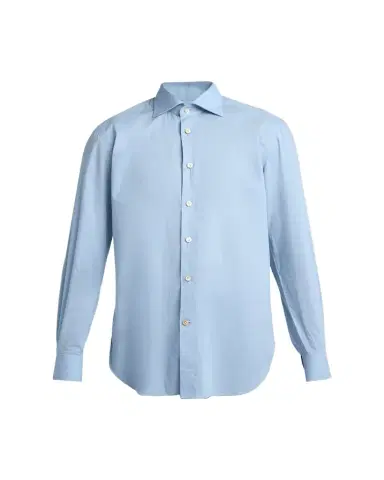 Kiton Men's Cotton Classic Fit Button-Down Shirt | Thumbnail 1 Kiton Men's Cotton Classic Fit Button-Down Shirt | Thumbnail 1