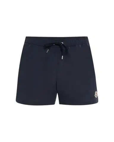 Moncler Men's Slim Logo Swim Shorts | Thumbnail 1 Moncler Men's Slim Logo Swim Shorts | Thumbnail 1