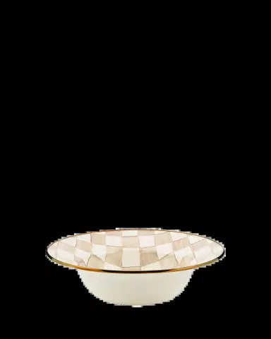 MacKenzie-Childs Mocha Check Serving Bowl | Thumbnail 2 MacKenzie-Childs Mocha Check Serving Bowl | Thumbnail 2