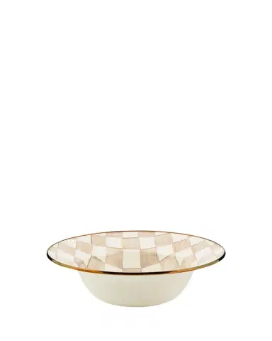 MacKenzie-Childs Mocha Check Serving Bowl | Thumbnail 1 MacKenzie-Childs Mocha Check Serving Bowl | Thumbnail 1