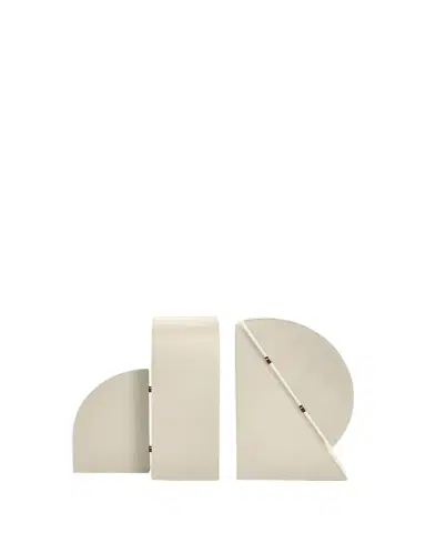ASSOULINE Cubist R Leather Bookend | Thumbnail 1 ASSOULINE Cubist R Leather Bookend | Thumbnail 1
