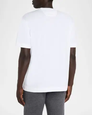 ZEGNA Men's Cotton Jersey Crewneck T-Shirt | Thumbnail 2 ZEGNA Men's Cotton Jersey Crewneck T-Shirt | Thumbnail 2