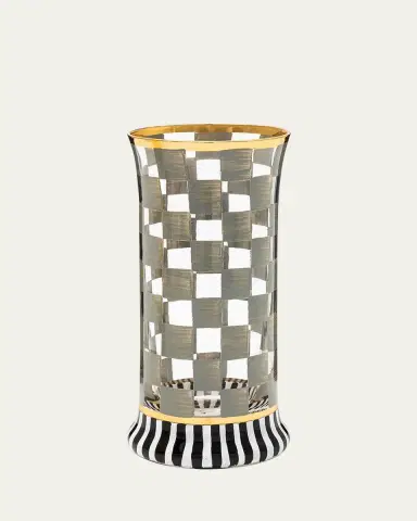 MacKenzie-Childs Carnival Sterling Highball Glass, Set of 2 | Thumbnail 2 MacKenzie-Childs Carnival Sterling Highball Glass, Set of 2 | Thumbnail 2