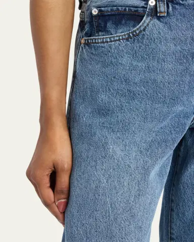 FRAME The Bubble Crop Jeans | Thumbnail 5 FRAME The Bubble Crop Jeans | Thumbnail 5