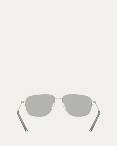 Moncler Men's ME4004 Aviator Sunglasses | Thumbnail 4 Moncler Men's ME4004 Aviator Sunglasses | Thumbnail 4