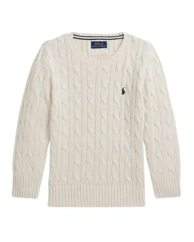 Polo Ralph Lauren Boy 's Combed Cotton Cable-Knit Sweater | Thumbnail 3 Polo Ralph Lauren Boy 's Combed Cotton Cable-Knit Sweater | Thumbnail 3