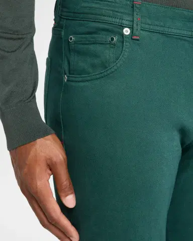 Kiton Men's Kurabo Straight-Leg Stretch Five-Pocket Pants | Thumbnail 4 Kiton Men's Kurabo Straight-Leg Stretch Five-Pocket Pants | Thumbnail 4
