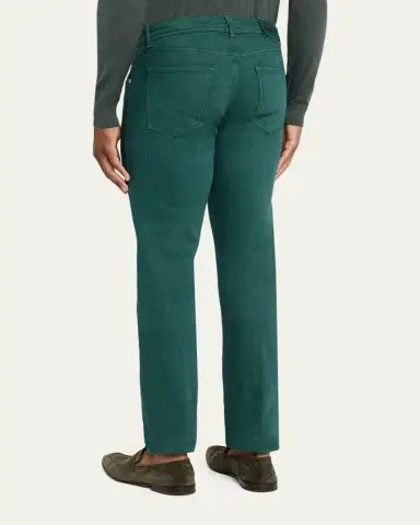 Kiton Men's Kurabo Straight-Leg Stretch Five-Pocket Pants | Thumbnail 7 Kiton Men's Kurabo Straight-Leg Stretch Five-Pocket Pants | Thumbnail 7