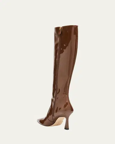 Stuart Weitzman 5mm Vinnie Patent Leather Knee-High Boots | Thumbnail 4 Stuart Weitzman 5mm Vinnie Patent Leather Knee-High Boots | Thumbnail 4