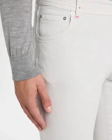 Kiton Men's Kurabo Straight-Leg Stretch Five-Pocket Pants | Thumbnail 4 Kiton Men's Kurabo Straight-Leg Stretch Five-Pocket Pants | Thumbnail 4