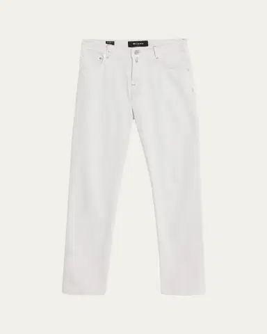 Kiton Men's Kurabo Straight-Leg Stretch Five-Pocket Pants | Thumbnail 5 Kiton Men's Kurabo Straight-Leg Stretch Five-Pocket Pants | Thumbnail 5