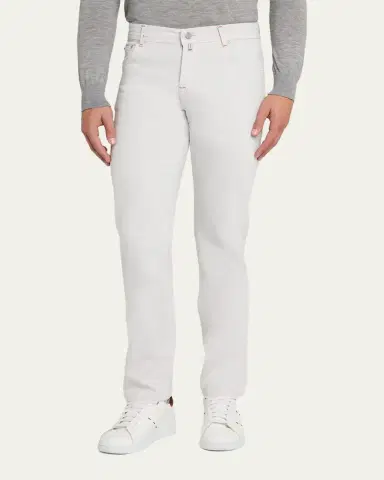 Kiton Men's Kurabo Straight-Leg Stretch Five-Pocket Pants | Thumbnail 6 Kiton Men's Kurabo Straight-Leg Stretch Five-Pocket Pants | Thumbnail 6
