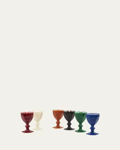 Baccarat Harcourt Goblet Candle, Green | Thumbnail 2 Baccarat Harcourt Goblet Candle, Green | Thumbnail 2