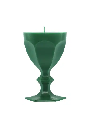 Baccarat Harcourt Goblet Candle, Green | Thumbnail 1 Baccarat Harcourt Goblet Candle, Green | Thumbnail 1