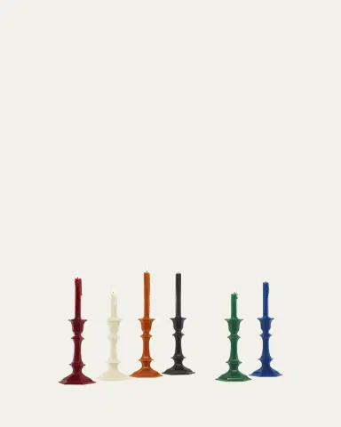 Baccarat Harcourt Candlestick Candle, Green | Thumbnail 2 Baccarat Harcourt Candlestick Candle, Green | Thumbnail 2