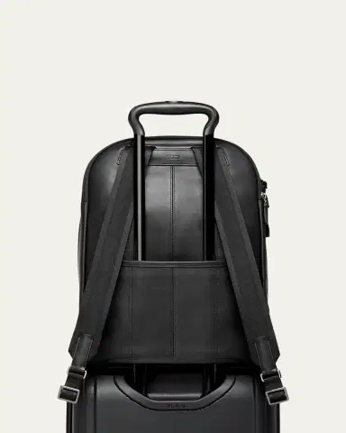 TUMI Harrison Warren Leather Backpack | Thumbnail 5 TUMI Harrison Warren Leather Backpack | Thumbnail 5