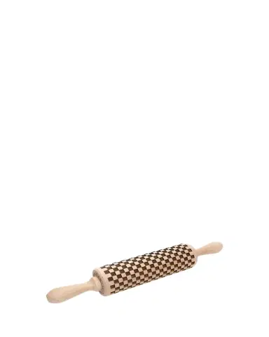 MacKenzie-Childs 14.75" Check Rolling Pin | Thumbnail 1 MacKenzie-Childs 14.75" Check Rolling Pin | Thumbnail 1