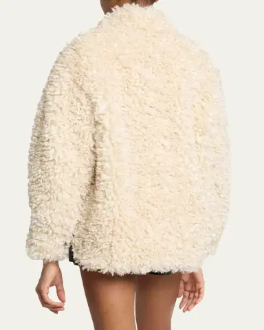 Etoile Isabel Marant Tarvey Faux-Fur Shirt Jacket | Thumbnail 3 Etoile Isabel Marant Tarvey Faux-Fur Shirt Jacket | Thumbnail 3