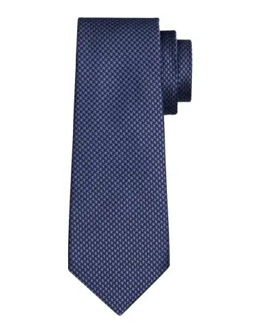 Kiton Men's Silk Micro-Houndstooth Seven-Fold Tie | Thumbnail 1 Kiton Men's Silk Micro-Houndstooth Seven-Fold Tie | Thumbnail 1