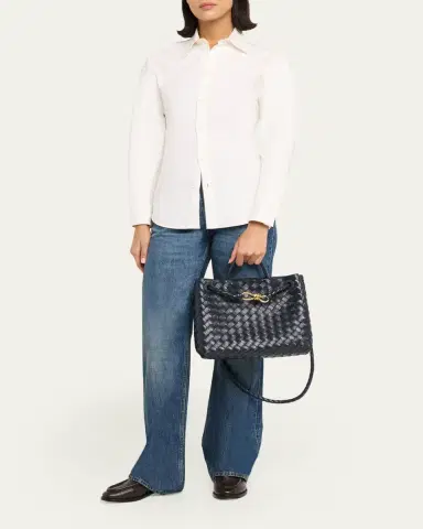 Bottega Veneta Campana Large Suede Shoulder Bag | Thumbnail 5 Bottega Veneta Campana Large Suede Shoulder Bag | Thumbnail 5