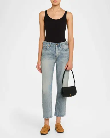 Saint Laurent Voltaire Mini Smooth Leather Shoulder Bag | Thumbnail 5 Saint Laurent Voltaire Mini Smooth Leather Shoulder Bag | Thumbnail 5