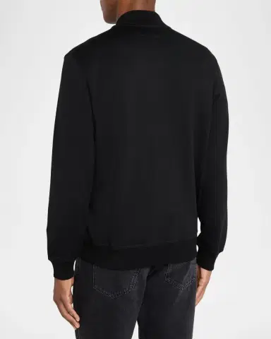 Brunello Cucinelli Men's Travel Full-Zip Bomber Jacket | Thumbnail 2 Brunello Cucinelli Men's Travel Full-Zip Bomber Jacket | Thumbnail 2