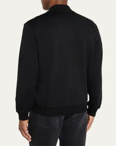 Brunello Cucinelli Men's Travel Full-Zip Bomber Jacket | Thumbnail 7 Brunello Cucinelli Men's Travel Full-Zip Bomber Jacket | Thumbnail 7