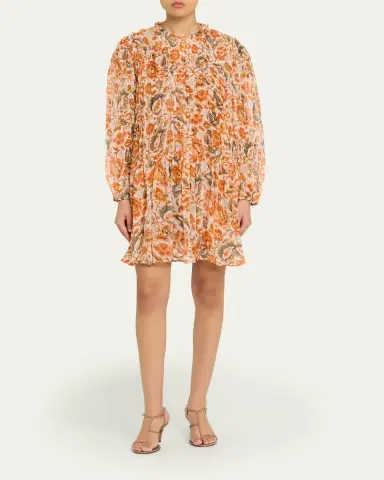 ALIX OF BOHEMIA Juno Topaz Flower Mini Dress | Thumbnail 2 ALIX OF BOHEMIA Juno Topaz Flower Mini Dress | Thumbnail 2