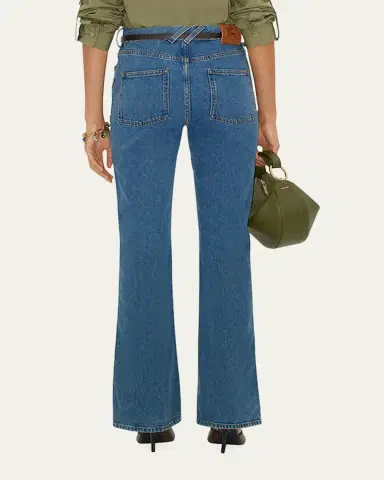 Burberry Mid-Rise Bootcut-Leg Jeans | Thumbnail 7 Burberry Mid-Rise Bootcut-Leg Jeans | Thumbnail 7