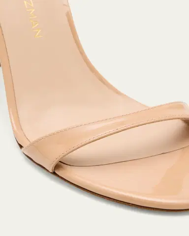 Stuart Weitzman Nudist II Patent Ankle-Strap Sandals | Thumbnail 5 Stuart Weitzman Nudist II Patent Ankle-Strap Sandals | Thumbnail 5
