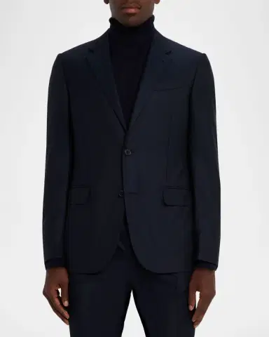 Zegna Men's Wool Tonal Stripe Two-Piece Suit | Thumbnail 3 Zegna Men's Wool Tonal Stripe Two-Piece Suit | Thumbnail 3