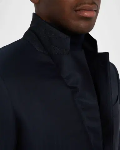 Zegna Men's Wool Tonal Stripe Two-Piece Suit | Thumbnail 7 Zegna Men's Wool Tonal Stripe Two-Piece Suit | Thumbnail 7