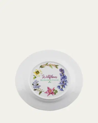 MacKenzie-Childs Wildflowers Dinner Plate, Blue | Thumbnail 2 MacKenzie-Childs Wildflowers Dinner Plate, Blue | Thumbnail 2