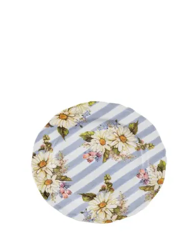 MacKenzie-Childs Wildflowers Dinner Plate, Blue | Thumbnail 1 MacKenzie-Childs Wildflowers Dinner Plate, Blue | Thumbnail 1