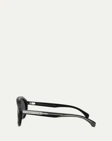 Moncler Men's ME6001 Aviator Sunglasses | Thumbnail 2 Moncler Men's ME6001 Aviator Sunglasses | Thumbnail 2