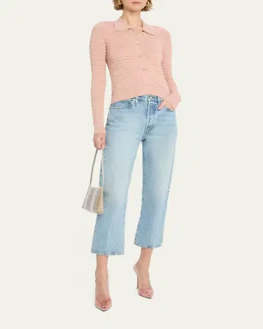 FRAME The Vertical Crop Jeans | Thumbnail 6 FRAME The Vertical Crop Jeans | Thumbnail 6