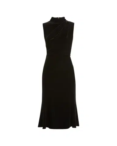 Shoshanna Audrey Sleeveless Velvet Dress | Thumbnail 1 Shoshanna Audrey Sleeveless Velvet Dress | Thumbnail 1