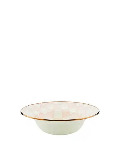 MacKenzie-Childs Rosy Check Enamel Serving Bowl | Thumbnail 1 MacKenzie-Childs Rosy Check Enamel Serving Bowl | Thumbnail 1