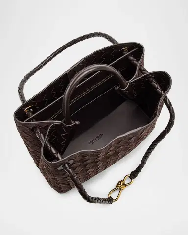 Bottega Veneta Andiamo Medium Top-Handle Bag in Suede | Thumbnail 8 Bottega Veneta Andiamo Medium Top-Handle Bag in Suede | Thumbnail 8
