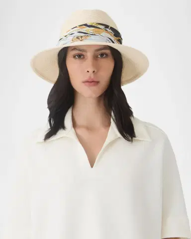 Eugenia Kim Courtney Woven Paper Fedora | Thumbnail 4 Eugenia Kim Courtney Woven Paper Fedora | Thumbnail 4