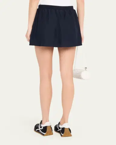 FRAME The Tennis Drawstring Silk Skirt | Thumbnail 3 FRAME The Tennis Drawstring Silk Skirt | Thumbnail 3