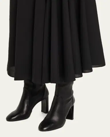 Stuart Weitzman Babette Leather Booties | Thumbnail 2 Stuart Weitzman Babette Leather Booties | Thumbnail 2