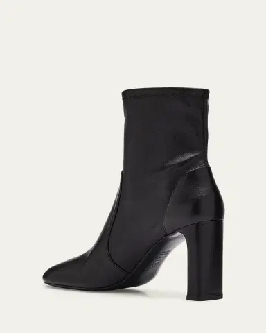 Stuart Weitzman Babette Leather Booties | Thumbnail 4 Stuart Weitzman Babette Leather Booties | Thumbnail 4