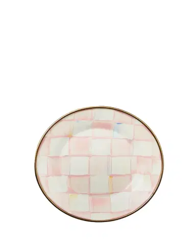 MacKenzie-Childs Rosy Check Appetizer Plates, Set of 4 | Thumbnail 1 MacKenzie-Childs Rosy Check Appetizer Plates, Set of 4 | Thumbnail 1
