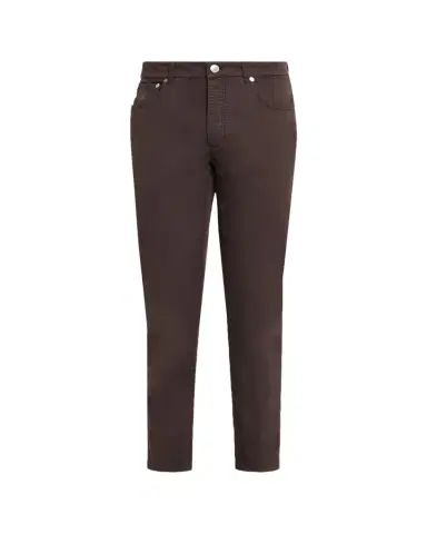 Brunello Cucinelli Men's Italian-Fit Denim Five-Pocket Pants | Thumbnail 1 Brunello Cucinelli Men's Italian-Fit Denim Five-Pocket Pants | Thumbnail 1