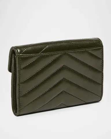 Saint Laurent YSL Monogram Small Flap Wallet in Smooth Leather | Thumbnail 20 Saint Laurent YSL Monogram Small Flap Wallet in Smooth Leather | Thumbnail 20